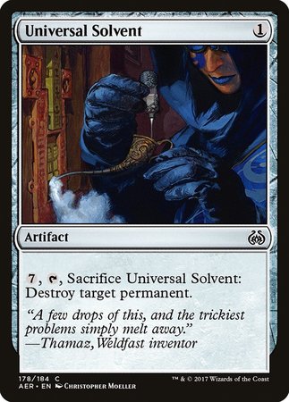 Universal Solvent [Aether Revolt] | Jomio and Rueliete's Cards and Comics