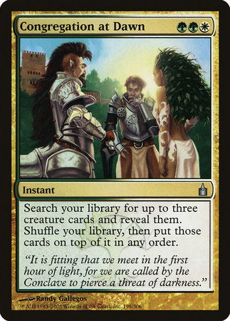 Congregation at Dawn [Ravnica: City of Guilds] | Jomio and Rueliete's Cards and Comics