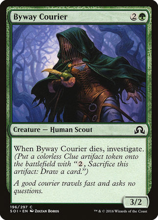 Byway Courier [Shadows over Innistrad] | Jomio and Rueliete's Cards and Comics