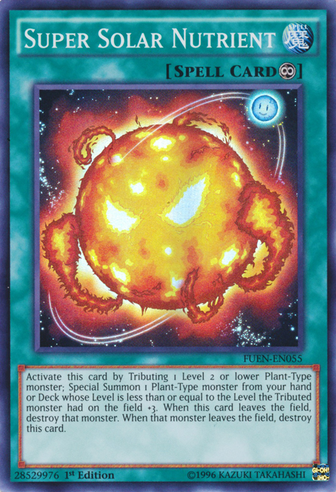 Super Solar Nutrient [FUEN-EN055] Super Rare | Jomio and Rueliete's Cards and Comics