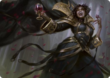 Bloodcrazed Socialite Art Card [Innistrad: Crimson Vow Art Series] | Jomio and Rueliete's Cards and Comics