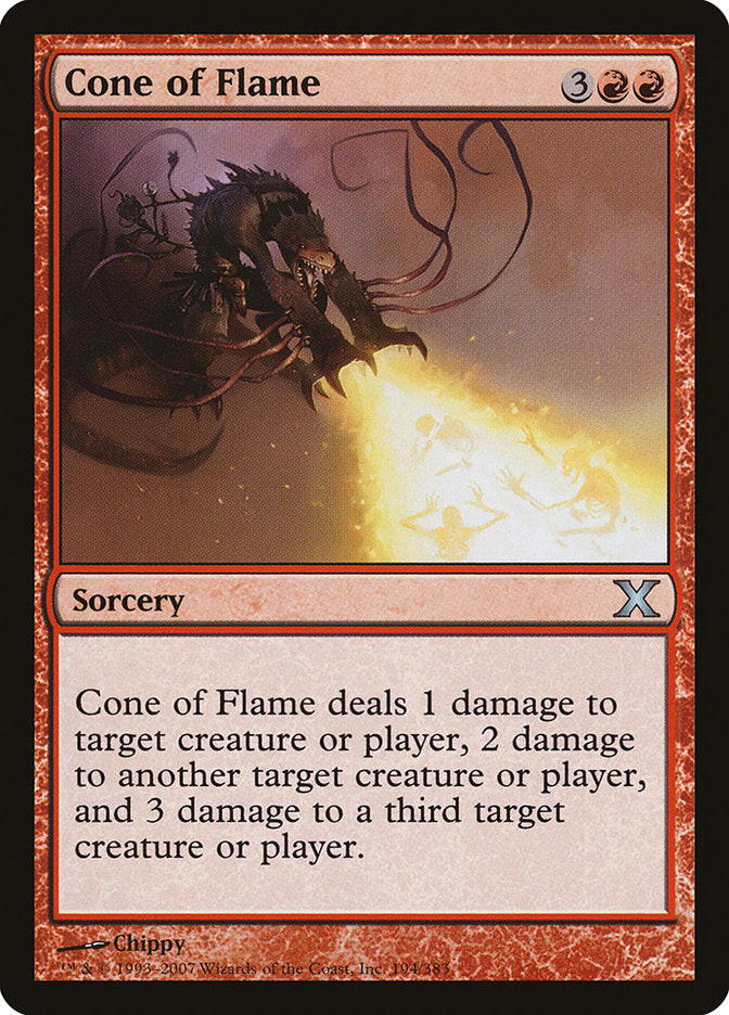 Cone of Flame [Tenth Edition] | Jomio and Rueliete's Cards and Comics