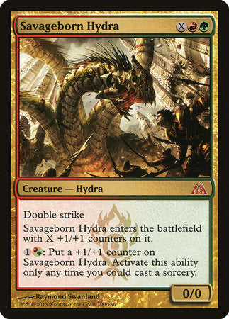 Savageborn Hydra [Dragon's Maze] | Jomio and Rueliete's Cards and Comics