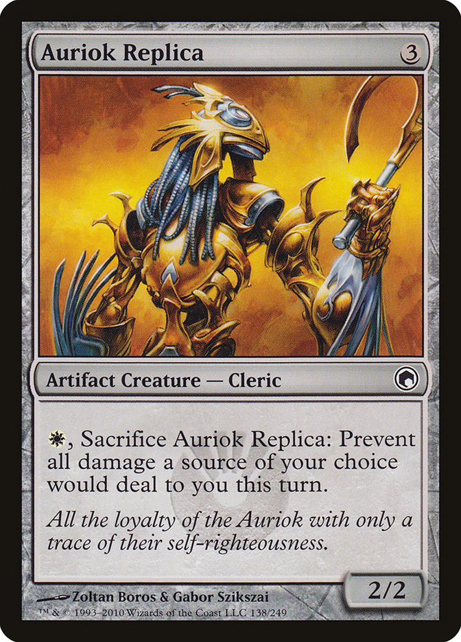 Auriok Replica [Scars of Mirrodin] | Jomio and Rueliete's Cards and Comics