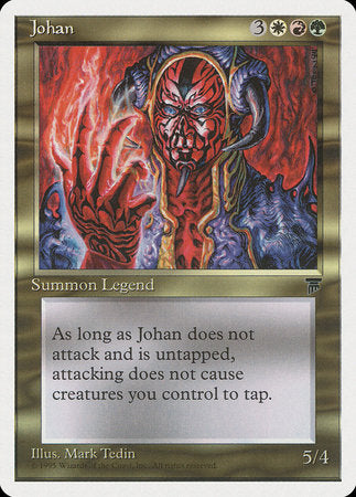 Johan [Chronicles] | Jomio and Rueliete's Cards and Comics