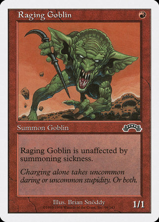 Raging Goblin [Anthologies] | Jomio and Rueliete's Cards and Comics