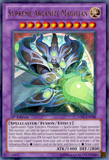 Supreme Arcanite Magician [STBL-EN038] Ultra Rare | Jomio and Rueliete's Cards and Comics
