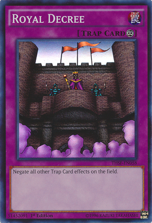 Royal Decree [THSF-EN058] Super Rare | Jomio and Rueliete's Cards and Comics
