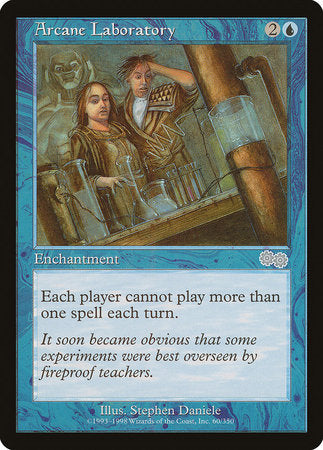 Arcane Laboratory [Urza's Saga] | Jomio and Rueliete's Cards and Comics