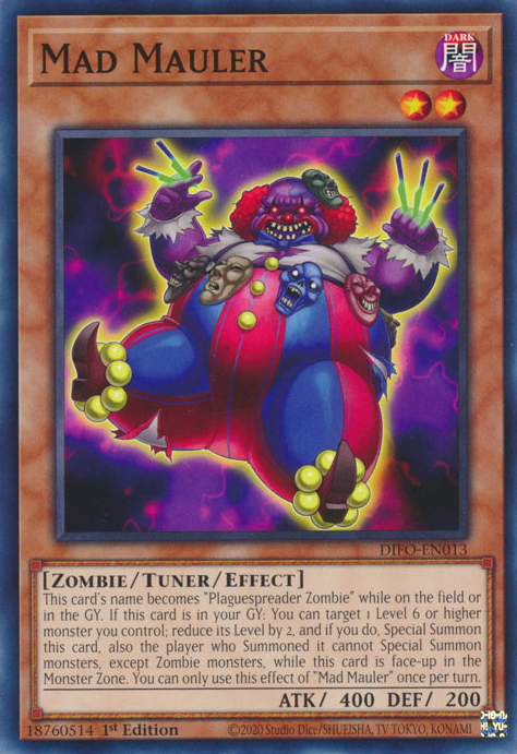 Mad Mauler [DIFO-EN013] Common | Jomio and Rueliete's Cards and Comics