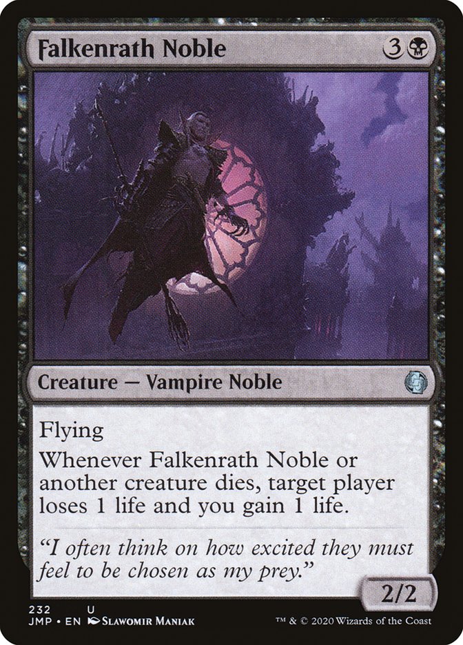 Falkenrath Noble [Jumpstart] | Jomio and Rueliete's Cards and Comics