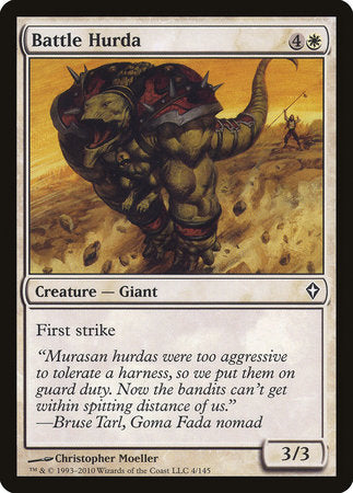 Battle Hurda [Worldwake] | Jomio and Rueliete's Cards and Comics