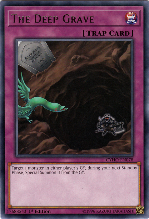 The Deep Grave [CYHO-EN078] Rare | Jomio and Rueliete's Cards and Comics