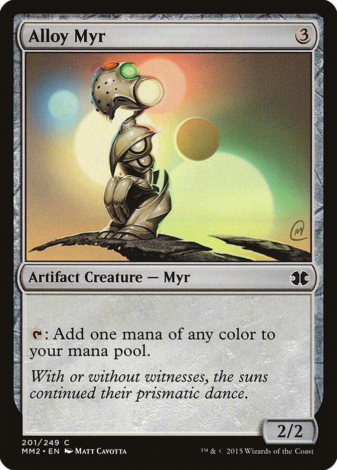 Alloy Myr [Modern Masters 2015] | Jomio and Rueliete's Cards and Comics