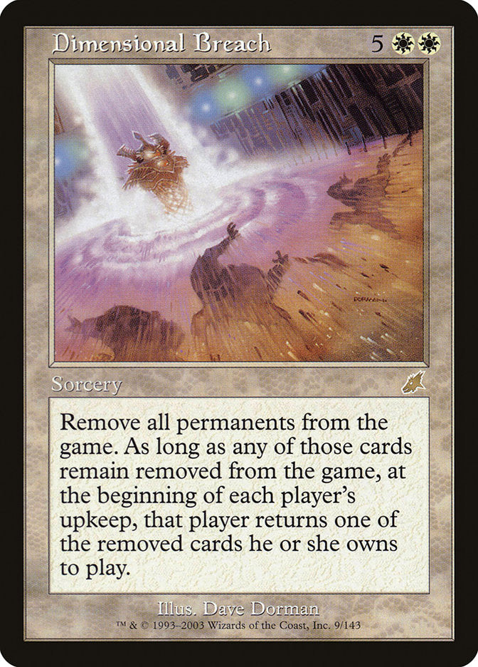 Dimensional Breach [Scourge] | Jomio and Rueliete's Cards and Comics