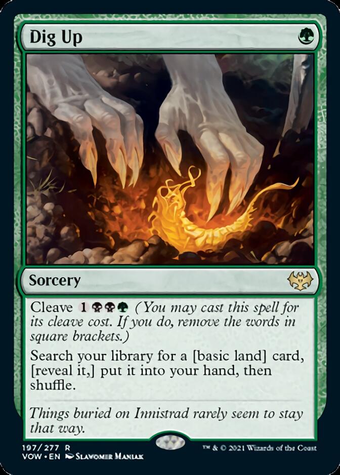 Dig Up [Innistrad: Crimson Vow] | Jomio and Rueliete's Cards and Comics