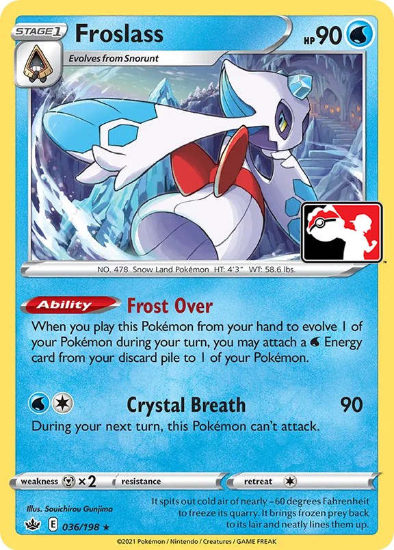 Froslass (036/198) [Prize Pack Series One] | Jomio and Rueliete's Cards and Comics