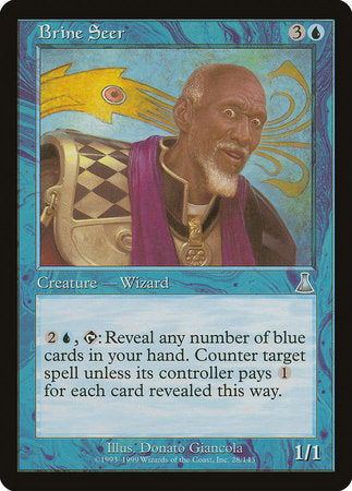 Brine Seer [Urza's Destiny] | Jomio and Rueliete's Cards and Comics