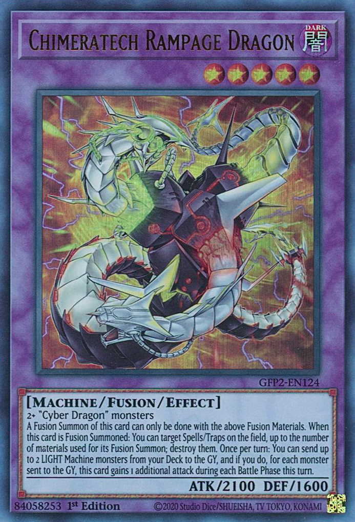 Chimeratech Rampage Dragon [GFP2-EN124] Ultra Rare | Jomio and Rueliete's Cards and Comics