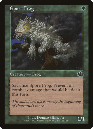 Spore Frog [Prophecy] | Jomio and Rueliete's Cards and Comics