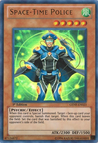 Space-Time Police [GENF-EN023] Ultra Rare | Jomio and Rueliete's Cards and Comics