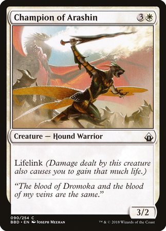 Champion of Arashin [Battlebond] | Jomio and Rueliete's Cards and Comics