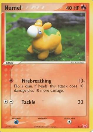 Numel (5/10) [EX: Trainer Kit - Latias] | Jomio and Rueliete's Cards and Comics