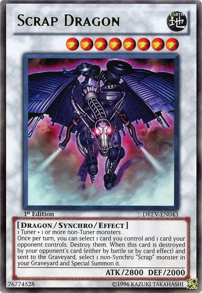 Scrap Dragon [DREV-EN043] Ultra Rare | Jomio and Rueliete's Cards and Comics
