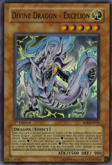 Divine Dragon - Excelion [SOI-EN033] Super Rare | Jomio and Rueliete's Cards and Comics