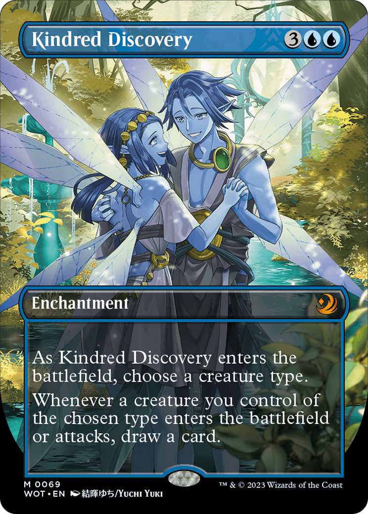 Kindred Discovery (Anime Borderless) [Wilds of Eldraine: Enchanting Tales] | Jomio and Rueliete's Cards and Comics