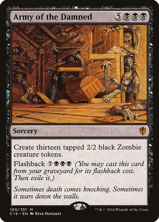 Army of the Damned [Commander 2016] | Jomio and Rueliete's Cards and Comics