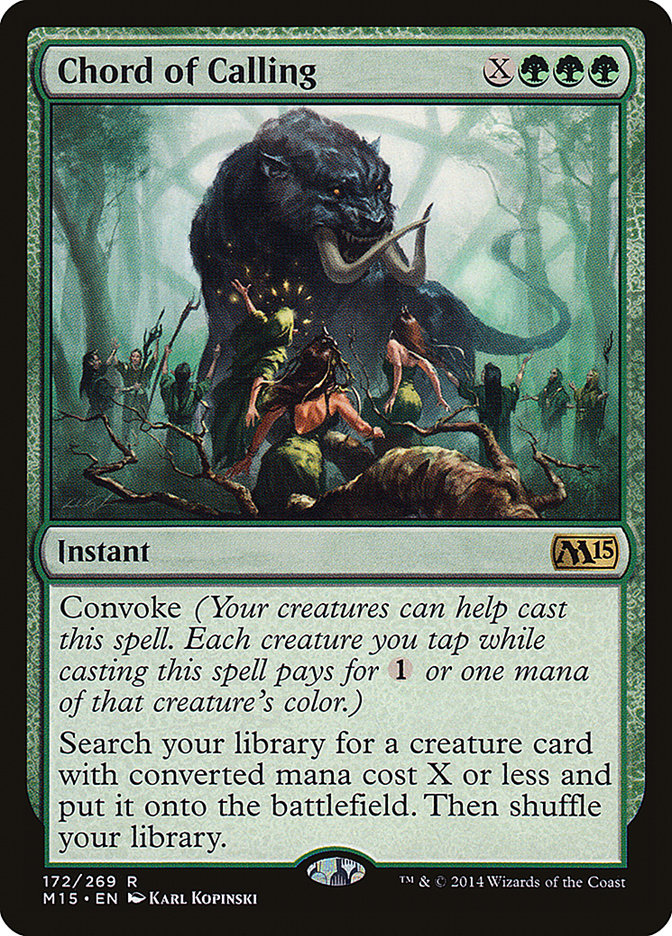 Chord of Calling [Magic 2015] | Jomio and Rueliete's Cards and Comics