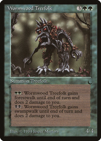 Wormwood Treefolk [The Dark] | Jomio and Rueliete's Cards and Comics