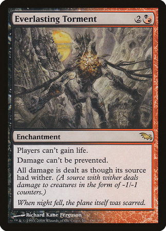Everlasting Torment [Shadowmoor] | Jomio and Rueliete's Cards and Comics