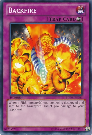 Backfire [SDOK-EN031] Common | Jomio and Rueliete's Cards and Comics