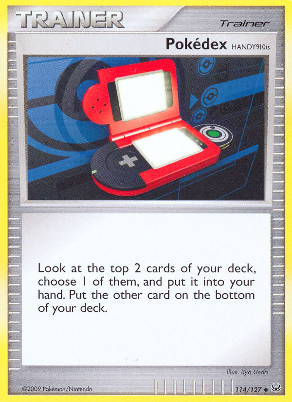 Pokedex HANDY910is (114/127) [Platinum: Base Set] | Jomio and Rueliete's Cards and Comics