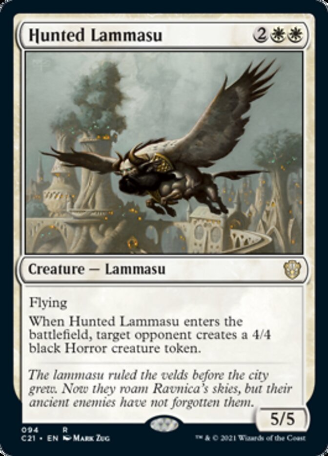 Hunted Lammasu [Commander 2021] | Jomio and Rueliete's Cards and Comics