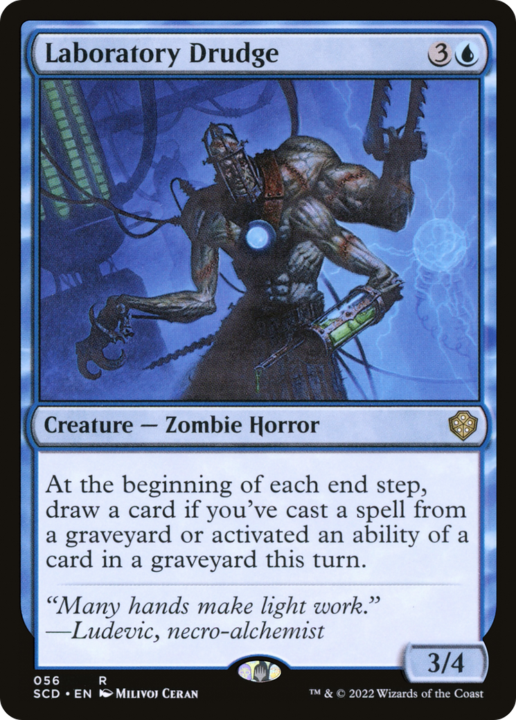 Laboratory Drudge [Starter Commander Decks] | Jomio and Rueliete's Cards and Comics