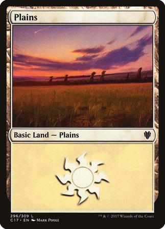 Plains (296) [Commander 2017] | Jomio and Rueliete's Cards and Comics