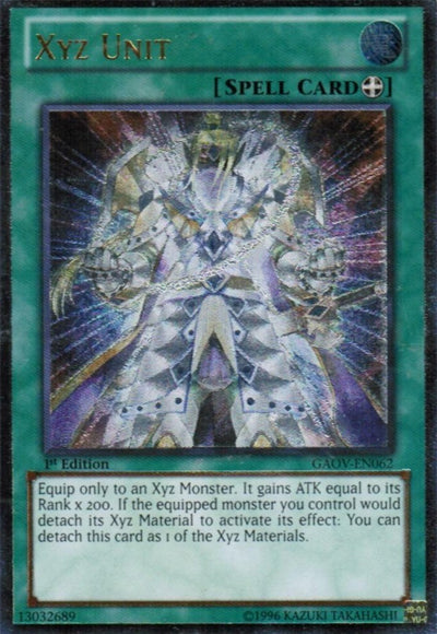Xyz Unit (UTR) [GAOV-EN062] Ultimate Rare | Jomio and Rueliete's Cards and Comics