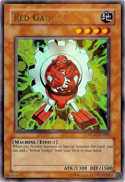 Red Gadget [HL07-EN004] Parallel Rare | Jomio and Rueliete's Cards and Comics