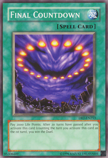 Final Countdown [DR1-EN253] Common | Jomio and Rueliete's Cards and Comics