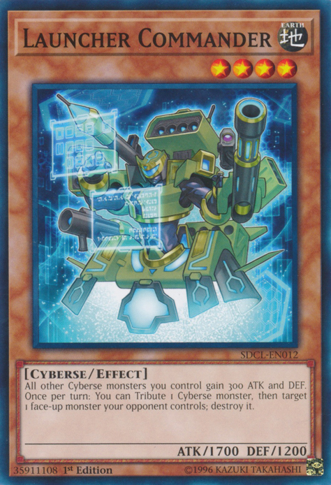 Launcher Commander [SDCL-EN012] Common | Jomio and Rueliete's Cards and Comics