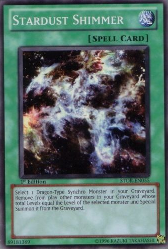 Stardust Shimmer [STOR-EN055] Super Rare | Jomio and Rueliete's Cards and Comics