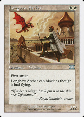 Longbow Archer [Classic Sixth Edition] | Jomio and Rueliete's Cards and Comics