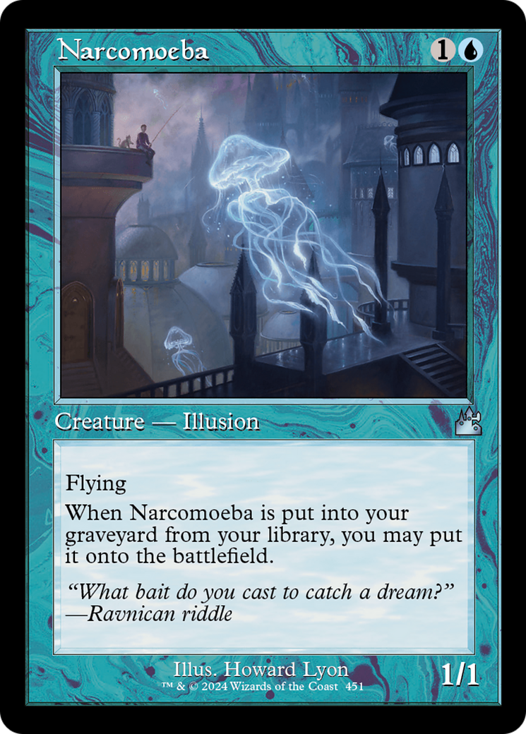 Narcomoeba (Retro Frame) [Ravnica Remastered] | Jomio and Rueliete's Cards and Comics