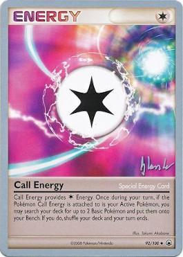 Call Energy (92/100) (Empotech - Dylan Lefavour) [World Championships 2008] | Jomio and Rueliete's Cards and Comics