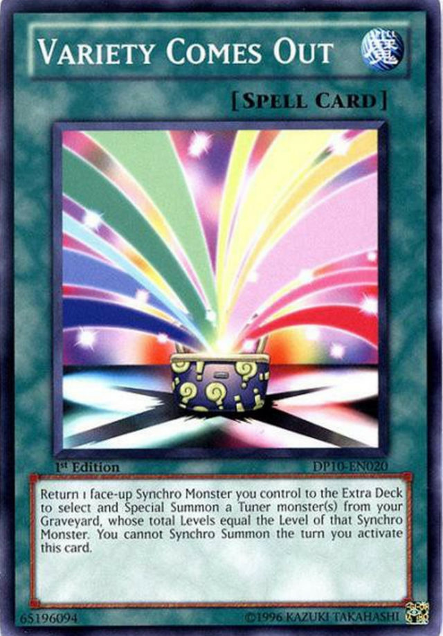 Variety Comes Out [DP10-EN020] Common | Jomio and Rueliete's Cards and Comics