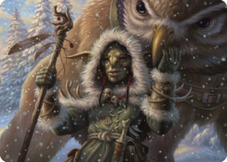 Owlbear Shepherd Art Card [Commander Legends: Battle for Baldur's Gate Art Series] | Jomio and Rueliete's Cards and Comics
