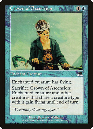 Crown of Ascension [Onslaught] | Jomio and Rueliete's Cards and Comics